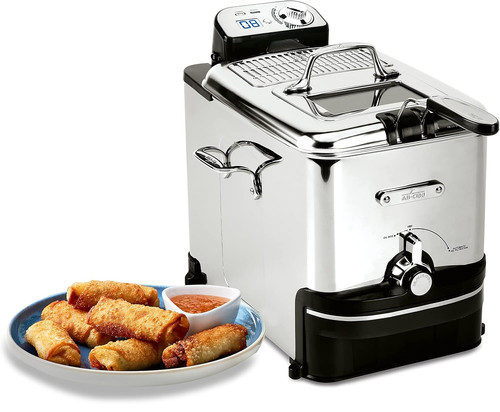 Friggitrice elettrica completa - friggitrice,